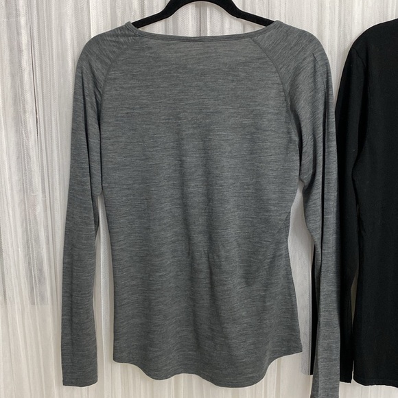 Cloudveil wool base  layer sweaters! Made in Canada 🇨🇦 skiing + all Size L - Picture 12 of 17